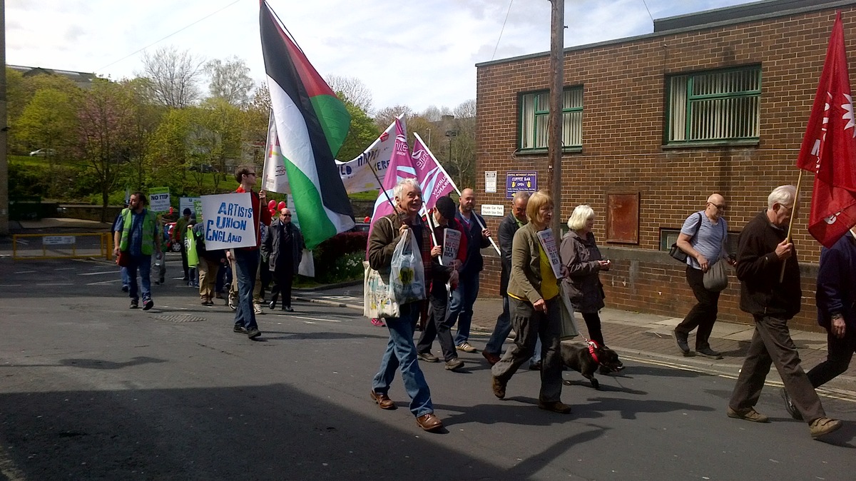 Burnley May Day parade 2015